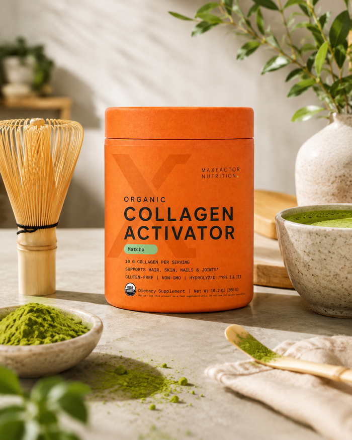 Organic Matcha Collagen Powder